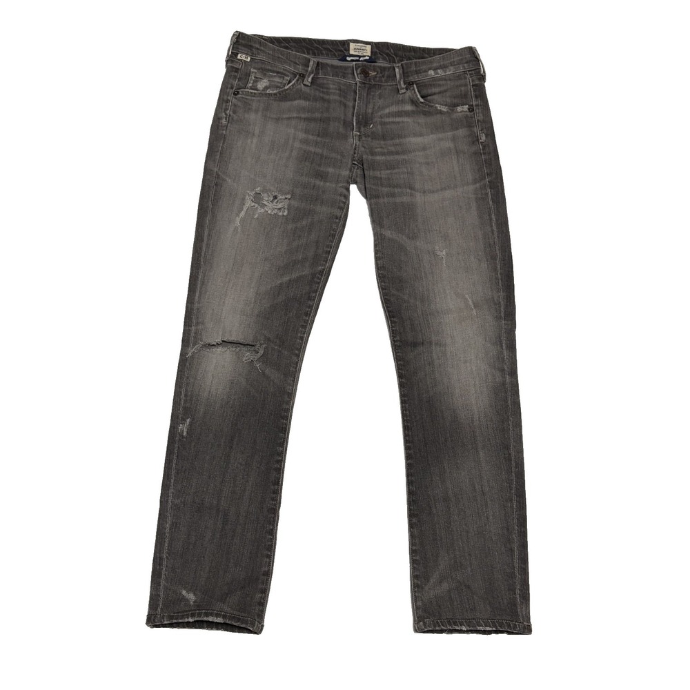 Citizens of Humanity Racer Low Rise Skinny Jeans 28  32x28 Indie Sleaze Grunge